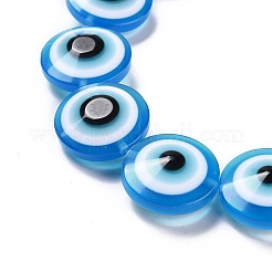 Resin Imitation Lampwork Beads Strands&nbsp;RESI-F032-01H