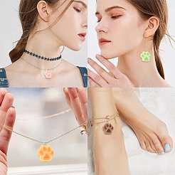 20Pcs Opaque Resin Pendants&nbsp;RESI-YW0006-25