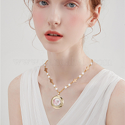 6Pcs Brass Locket Pendants&nbsp;KK-BBC0015-47