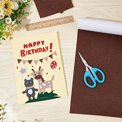 Polyester Felt Sticker&nbsp;DIY-WH0146-04K