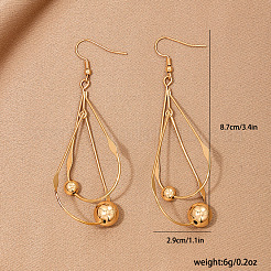 Alloy Dangle Earrings&nbsp;WG1B170-01