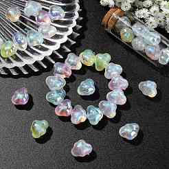 35Pcs 7 Colors Transparent Acrylic Beads&nbsp;MACR-CJ0002-43