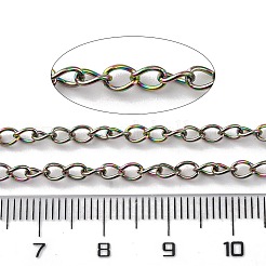 Ion Plating(IP) 304 Stainless Steel Curb Chains&nbsp;MP-TAC0010-01M-01