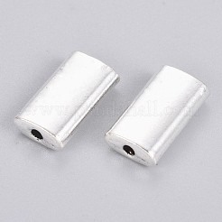 チベット風合金ビーズ  長方形  アンティークシルバー  15x8x4mm  穴：1.8mm&nbsp;TIBEB-L004-045AS