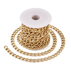 Aluminium Twisted Curb Chains&nbsp;CHA-CW0001-001