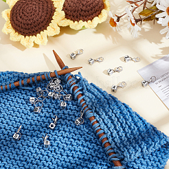 DIY Cube with Number 0~9 Knitting Tool Sets&nbsp;HJEW-NB00198