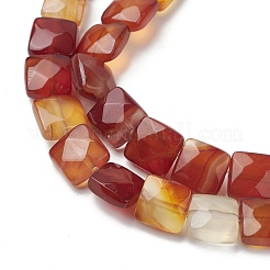 Natural Red Agate Beads Strands&nbsp;G-K359-B11-01