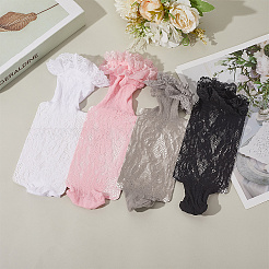 4 Pairs 4 Colors Nylon Women's Socks&nbsp;AJEW-CN0004-35