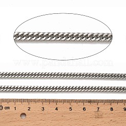 316 Surgical Stainless Steel Cuban Link Chains&nbsp;CHS-B010-01C-P