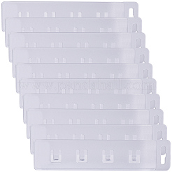 15Pcs Plastic Swipe ID Card Holder&nbsp;AJEW-CP0011-63