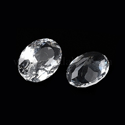 Transparent Glass Rhinestone Cabochons&nbsp;RGLA-B003-04B-09