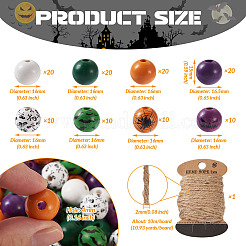 DIY Halloween Wooden Ornaments Making Kits&nbsp;DIY-CD0001-42