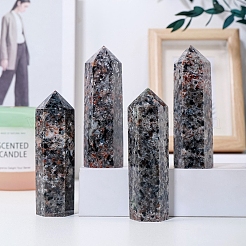 Point Tower Natural Fluorescent Syenite Rock Home Display Decoration&nbsp;PW-WG91074-01