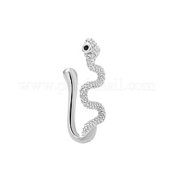 Brass Snake Clip on Nose Rings&nbsp;WGF4B6F-02