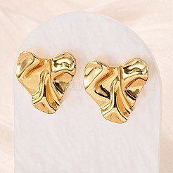 304 Stainless Steel Stud Earrings for Women&nbsp;EJEW-U052-03G