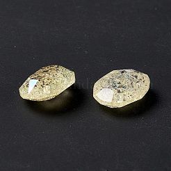 Crackle Moonlight Style K9 Glass Rhinestone Cabochons&nbsp;RGLA-J020-C-IO