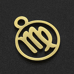 201 Stainless Steel Charms&nbsp;STAS-T014-LA111-6
