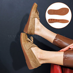 Anti Skid Synthetic Rubber Shoes Bottom Heel Sole&nbsp;AJEW-WH0816-078