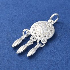 925 Sterling Silver Pendants&nbsp;STER-E071-03S-03
