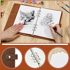 30Pcs Loose-leaf Album Pages Papers for 6-Ring Binder Scrapbook&nbsp;OFST-PH0001-09