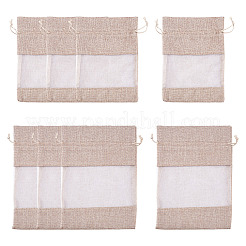 8Pcs 2 Styles Cotton Packing Pouches&nbsp;OP-TA0001-17B