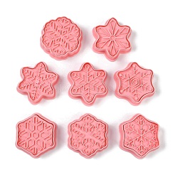 Christmas Snowflake Plastic Cookie Candy Food Cutters Molds&nbsp;DIY-K080-06