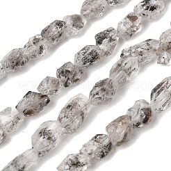 天然ハーキマーダイヤモンドビーズ連売り  ナゲット  7~15x5~7x5~7mm  穴：1mm  約37~41個/連  15.43~15.94''（39.2~40.5センチメートル）&nbsp;GG-CBA8084-02