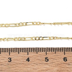 1.8mm真鍮フィガロチェーンネックレス（女性用）  長持ちメッキ  ゴールドカラー  16.14インチ（41cm）&nbsp;KK-CBA2293-08G