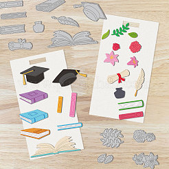 Graduation Theme Carbon Steel Cutting Dies Stencils&nbsp;DIY-WH0309-1761