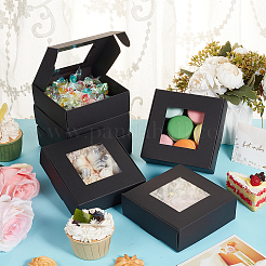 Paper Candy Storage Box&nbsp;CON-WH0084-96A-01