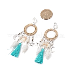Shell Stud Earrings&nbsp;EJEW-TA00615-03