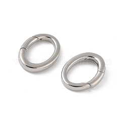 Brass Spring Gate Rings&nbsp;KK-L245-29P