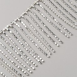 Iron with Glass Rhinestone Cup Chain&nbsp;CH-TAC0006-02