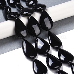Natural Black Gemstone Beads Strands&nbsp;G-Q164-B01-01