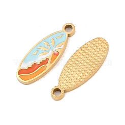 304 Stainless Steel with Enamel Big Pendants&nbsp;SA-CBAA937-11B-G