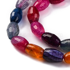 Natural Dragon Veins Agate Beads Strands&nbsp;G-G177-A03-02