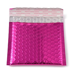 ポリエチレン＆アルミラミネートフィルム包装袋  バブルメーラー  パッド入り封筒  長方形  カメリア  17~18x15x0.6cm&nbsp;LS-OPC-K002-03D