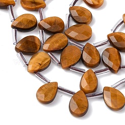 Natural Tiger Eye Beads Strands&nbsp;G-L654-K03-01