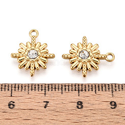 304 Stainless Steel Rhinestone Pendants&nbsp;STAS-I322-33G-02