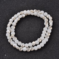 Electroplate Glass Bead Strands&nbsp;EGLA-J137-6mm-B-HR07