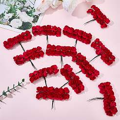 144Pcs Paper Artificial Rose Flower&nbsp;DIY-SP0005-95B