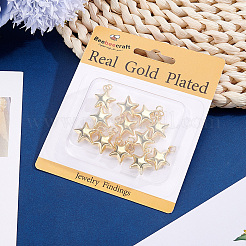 12Pcs Brass Pendants&nbsp;KK-BBC0026-19