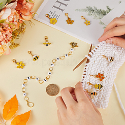 Bee & Honeycomb Theme DIY Knitting Tools&nbsp;HJEW-SC00023