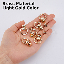 6Pcs Brass Decorative Rivets&nbsp;KK-HS0015-87KCG