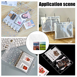 10Pcs PP Plastic 6-Hole Loose-leaf Notebook Refills&nbsp;KY-WH0046-206