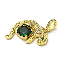 Real 18K Gold Plated Brass Pendants&nbsp;KK-L209-025G