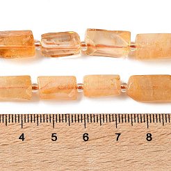 Heated Natural Citrine(Heated) Beads Strands&nbsp;GG-G002-A01-01