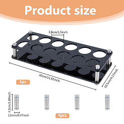 12 Round Holes Acrylic Shot Holders&nbsp;AJEW-WH0673-01