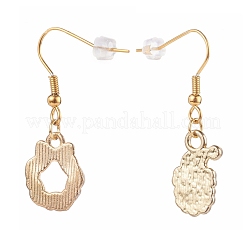 Alloy Enamel Dangle Earrings&nbsp;EJEW-JE04523