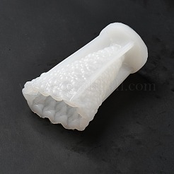 3dクリスマスツリーDIYキャンドルシリコンモールド  クリスマスツリーの香りのキャンドル作りに  ホワイト  6x11cm  内径：9.7x5.2x5のCM&nbsp;CAND-B002-09A